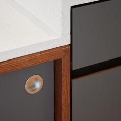 design kitchen Fenix hpl silestone countertop 